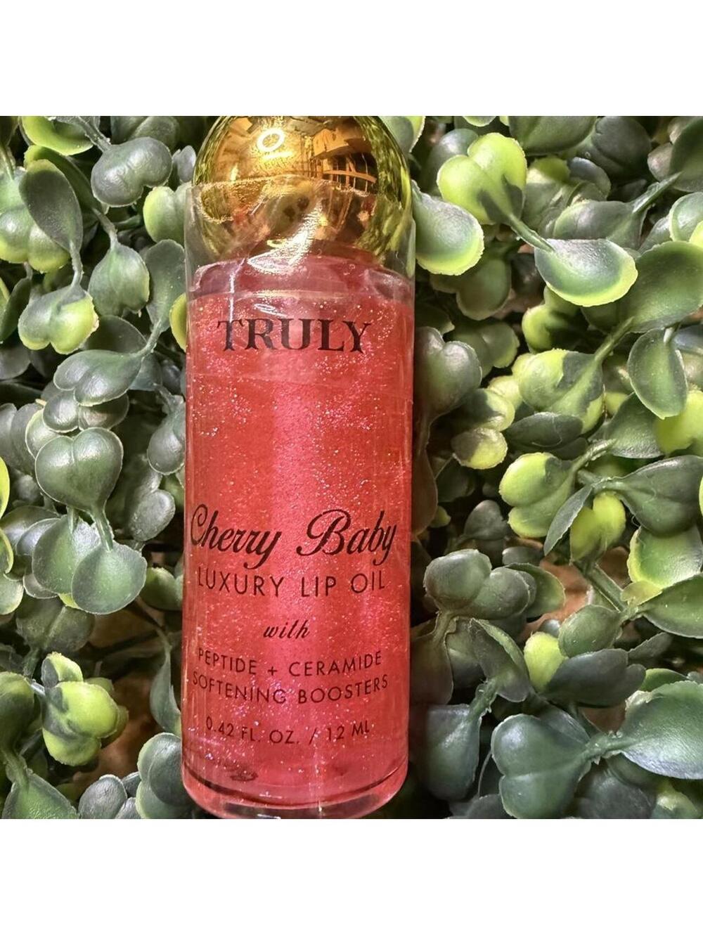 🍒 BRAND NEW / UNUSED Truly Beauty Cherry Baby Luxury Lip Oil